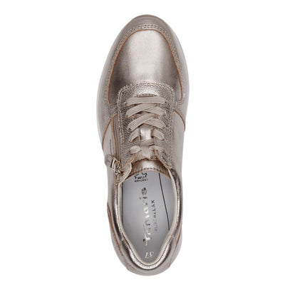 Tamaris - Gylltir strigaskór