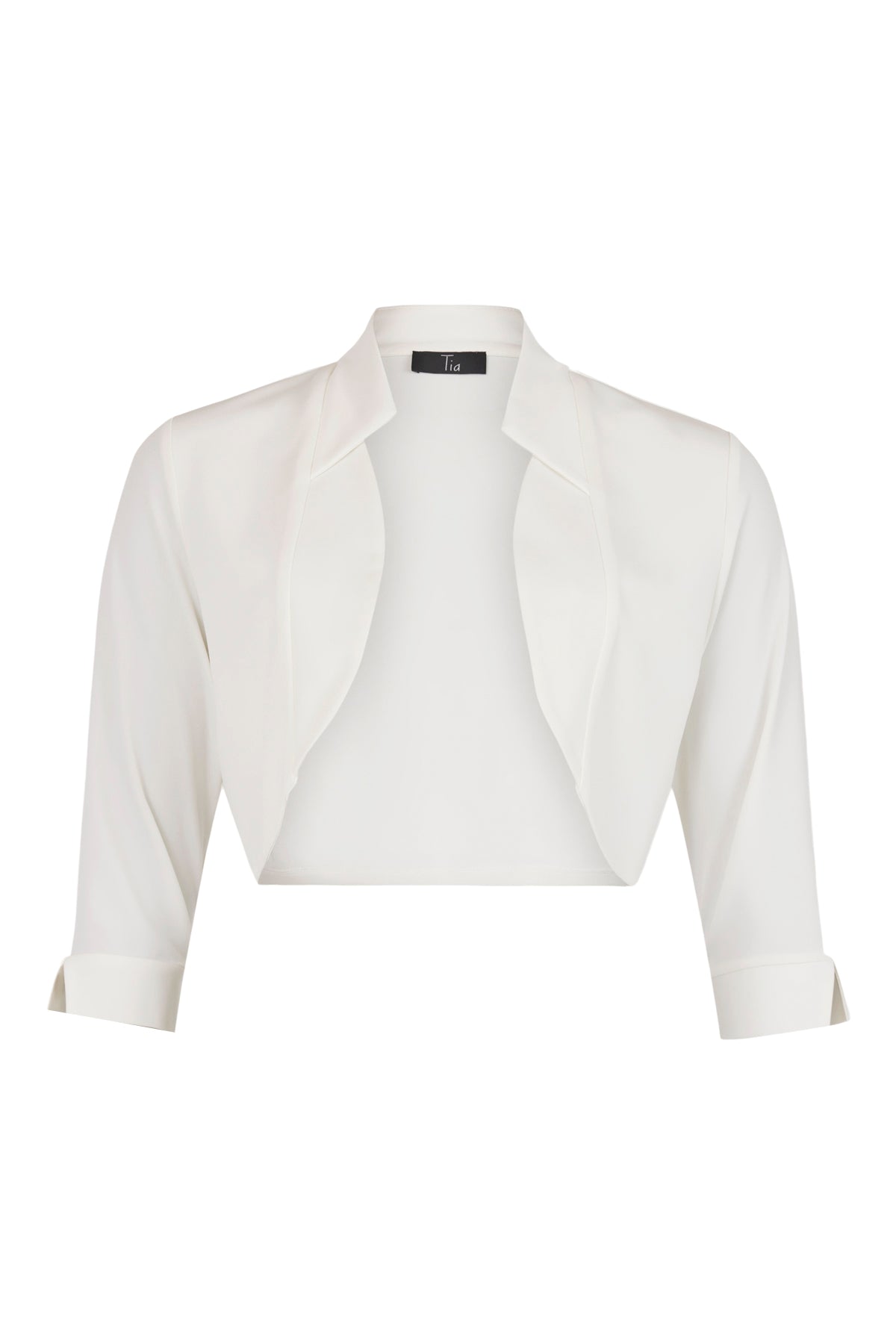 Tia - Olivia bolero jakki með kraga