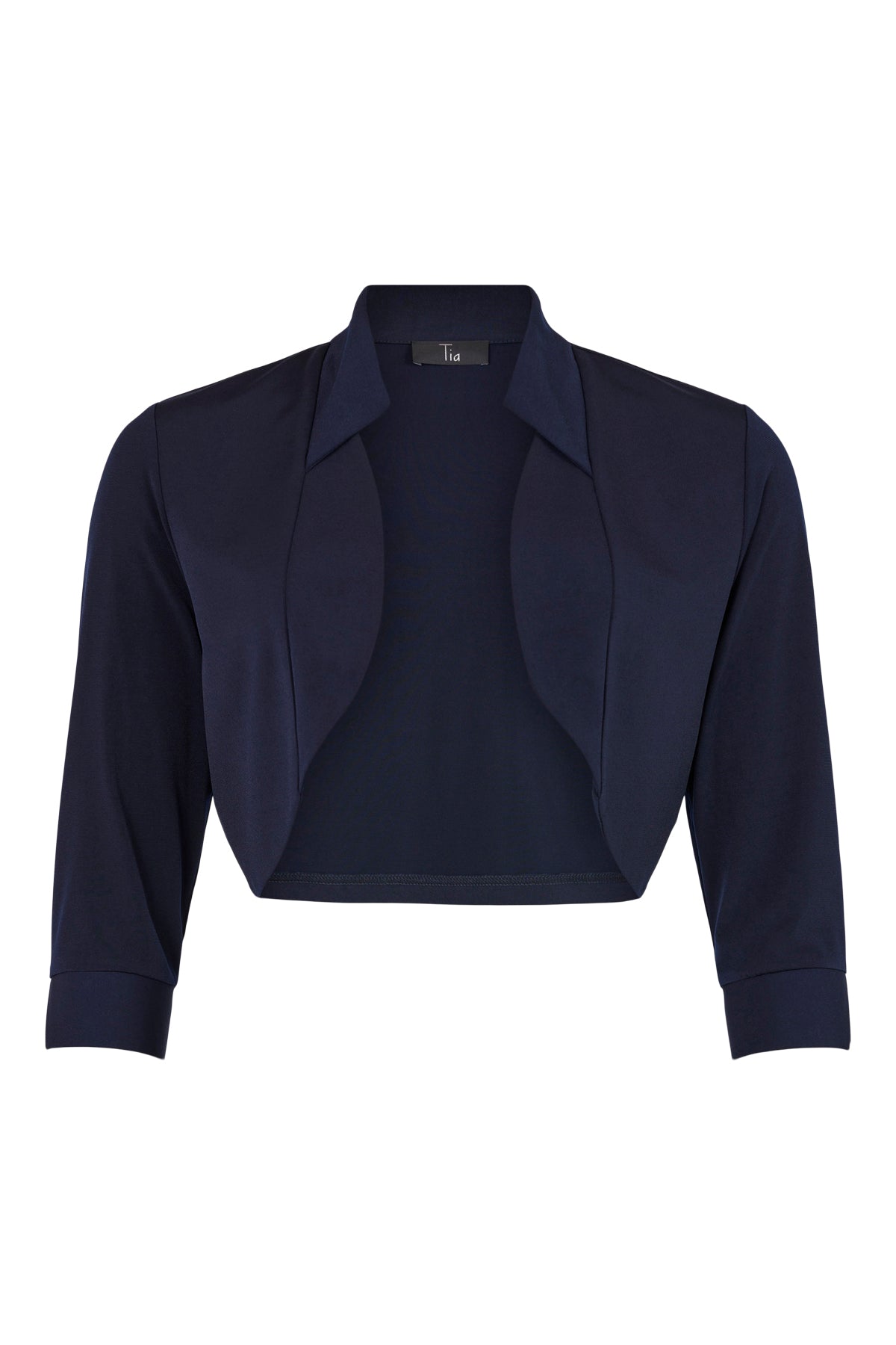 Tia - Olivia bolero jakki með kraga