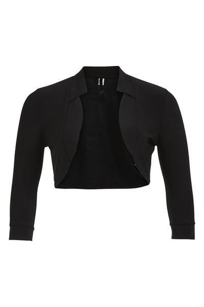 Tia - Olivia bolero jakki með kraga