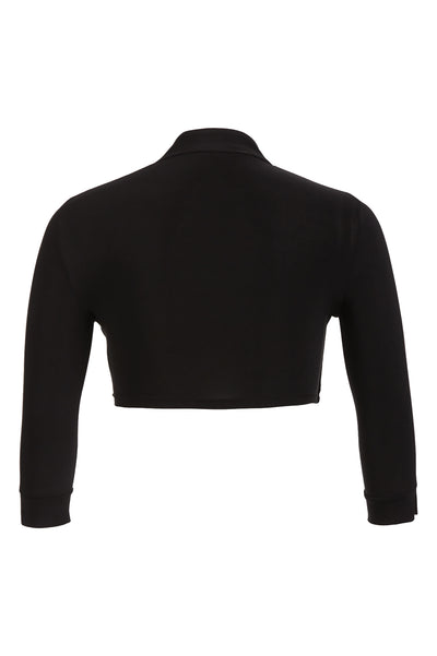 Tia - Olivia bolero jakki með kraga