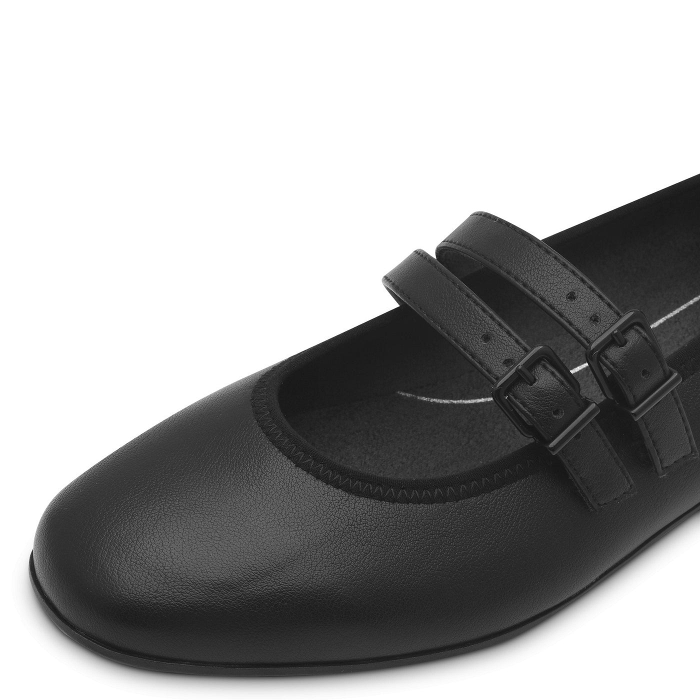 Jana - Ballerínuskór með stillanlegum böndum yfir ristina