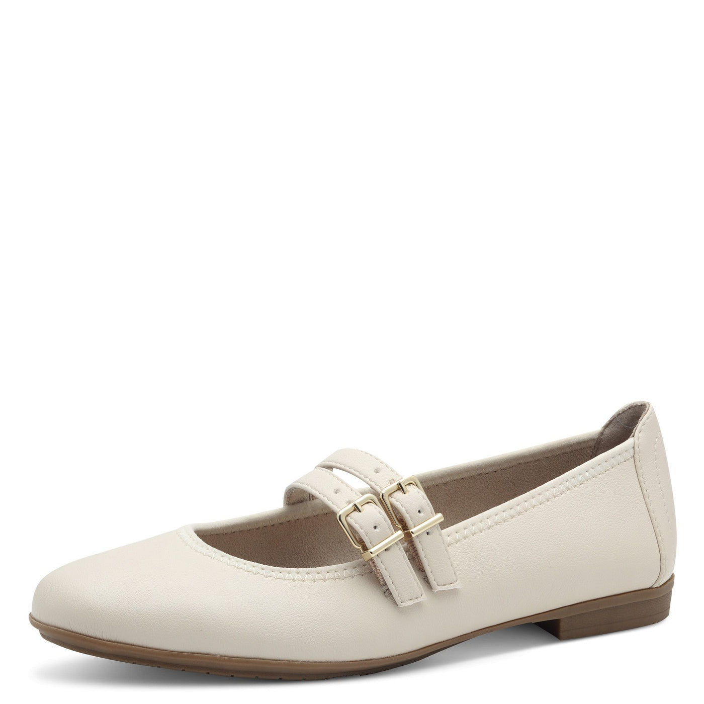 Jana - Ballerínuskór með stillanlegum böndum yfir ristina