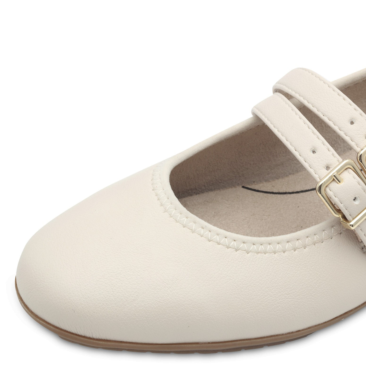 Jana - Ballerínuskór með stillanlegum böndum yfir ristina