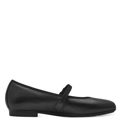 Tamaris Comfort - Sparilegir leður ballerínuskór