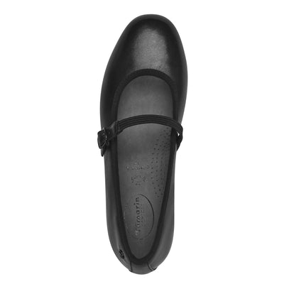 Tamaris Comfort - Sparilegir leður ballerínuskór