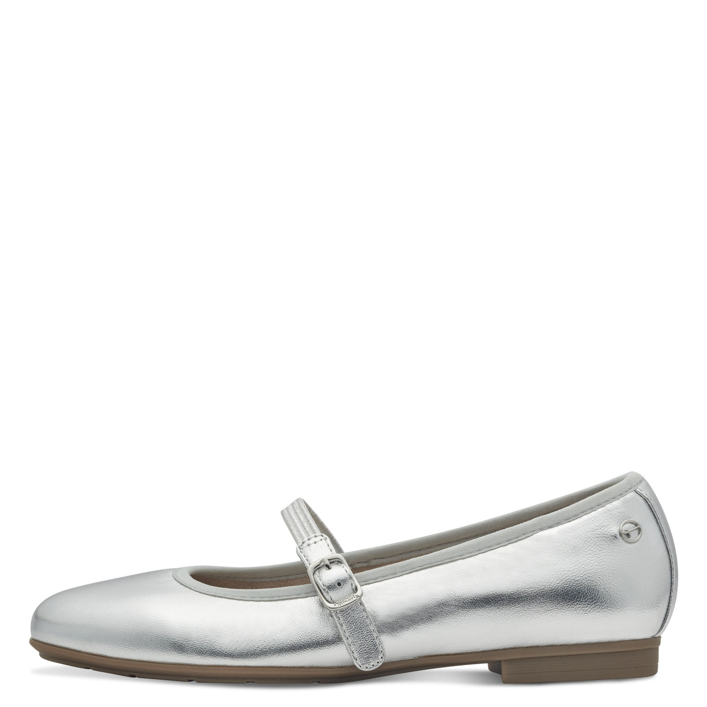 Tamaris Comfort - Sparilegir leður ballerínuskór