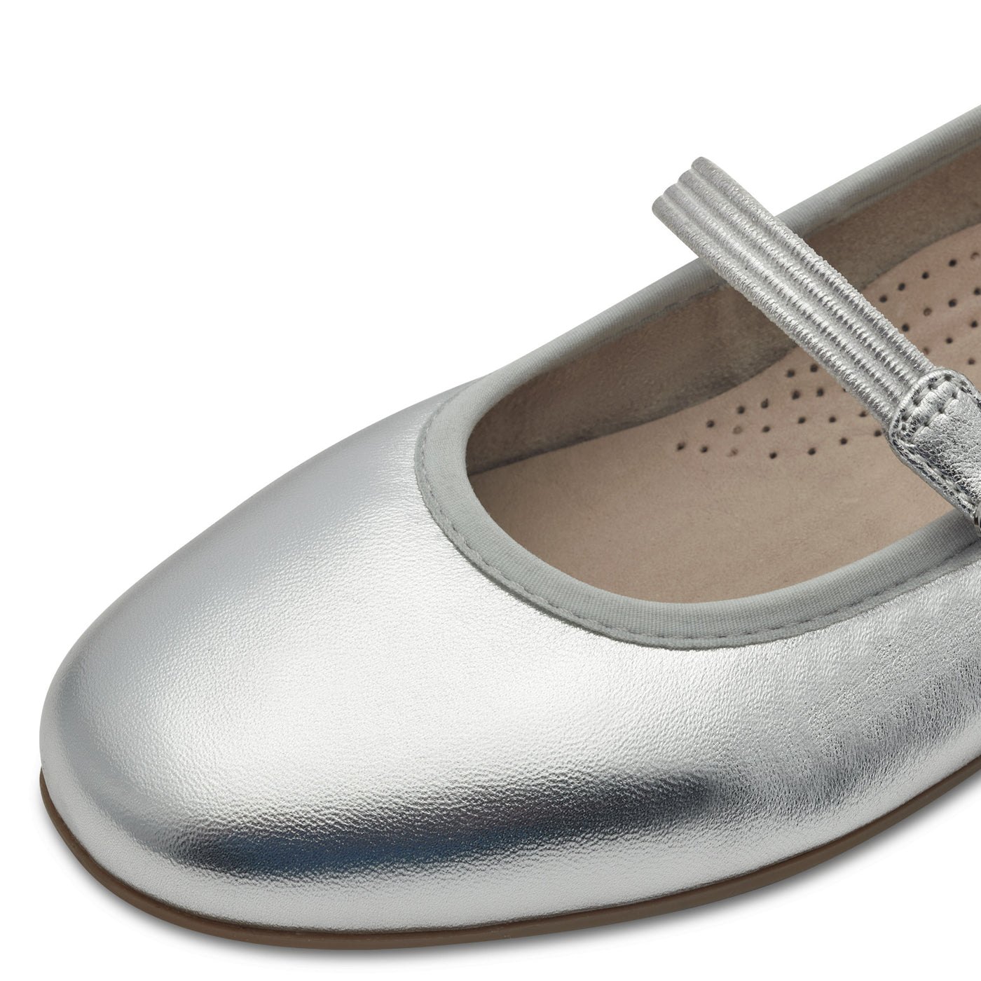 Tamaris Comfort - Sparilegir leður ballerínuskór