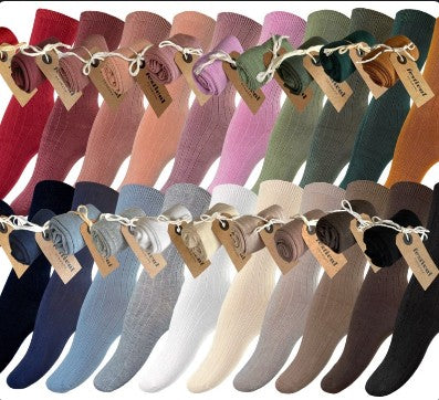 Festival bambus sokkar með mjúkri teygju