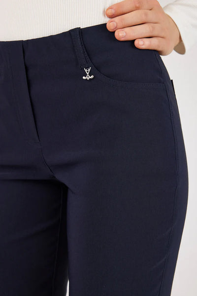 Robell - Lexi golf strechbuxur - 78 cm