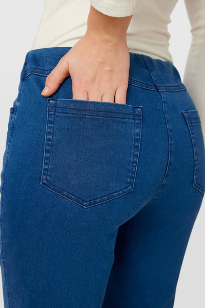 Robell - Bella 09 gallabuxur með vösum, ökklasídd