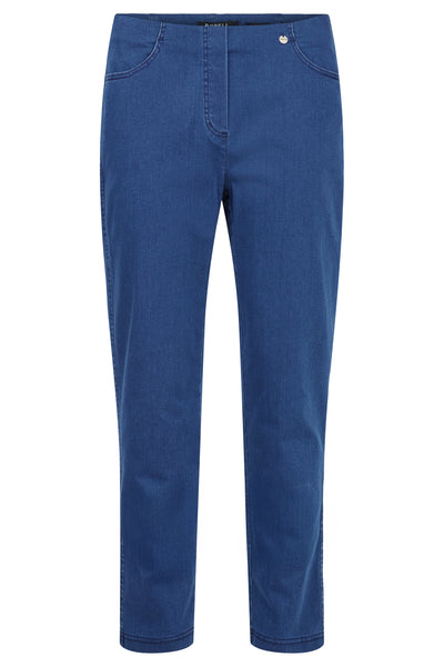 Robell - Bella 09 gallabuxur með vösum, ökklasídd