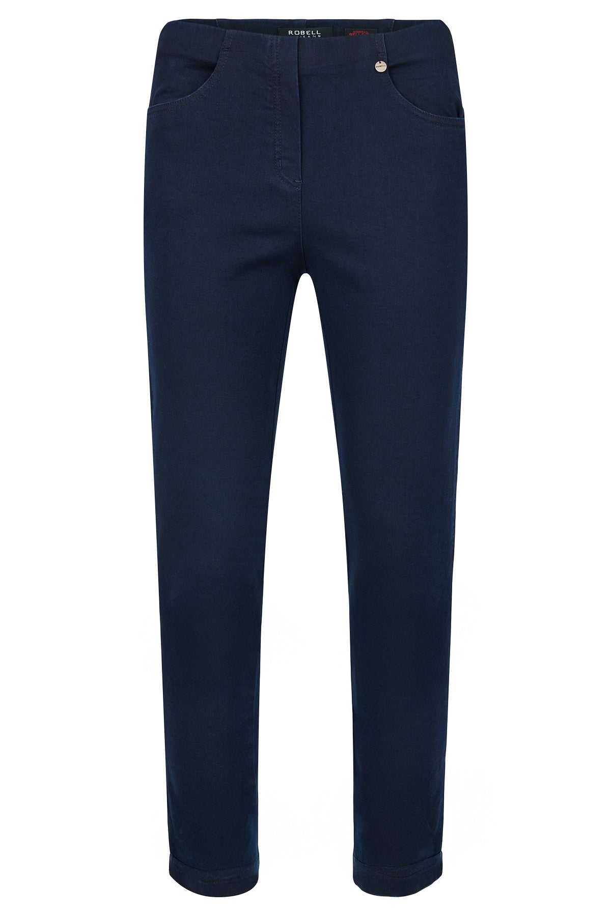 Robell - Bella 09 gallabuxur með vösum, ökklasídd