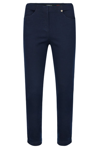 Robell - Bella 09 gallabuxur með vösum, ökklasídd