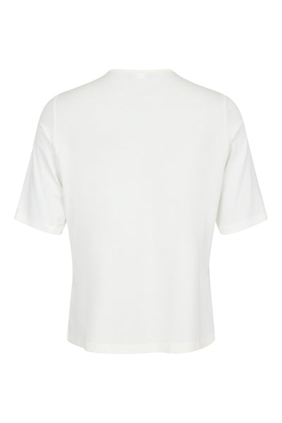 Habella - Bethany stuttermabolur með silfurskrauti