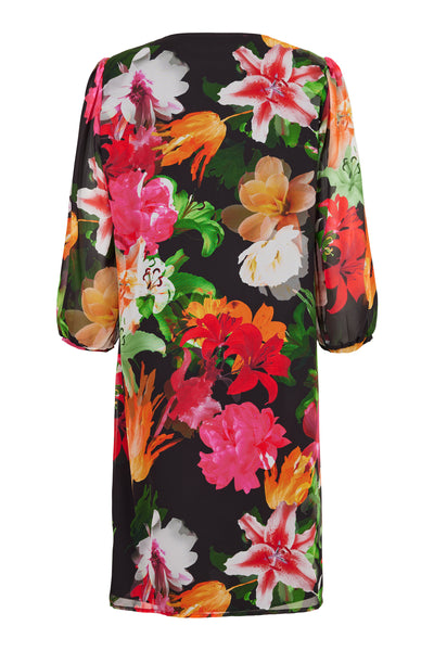 Habella - Aster kjóll með blómamynstri