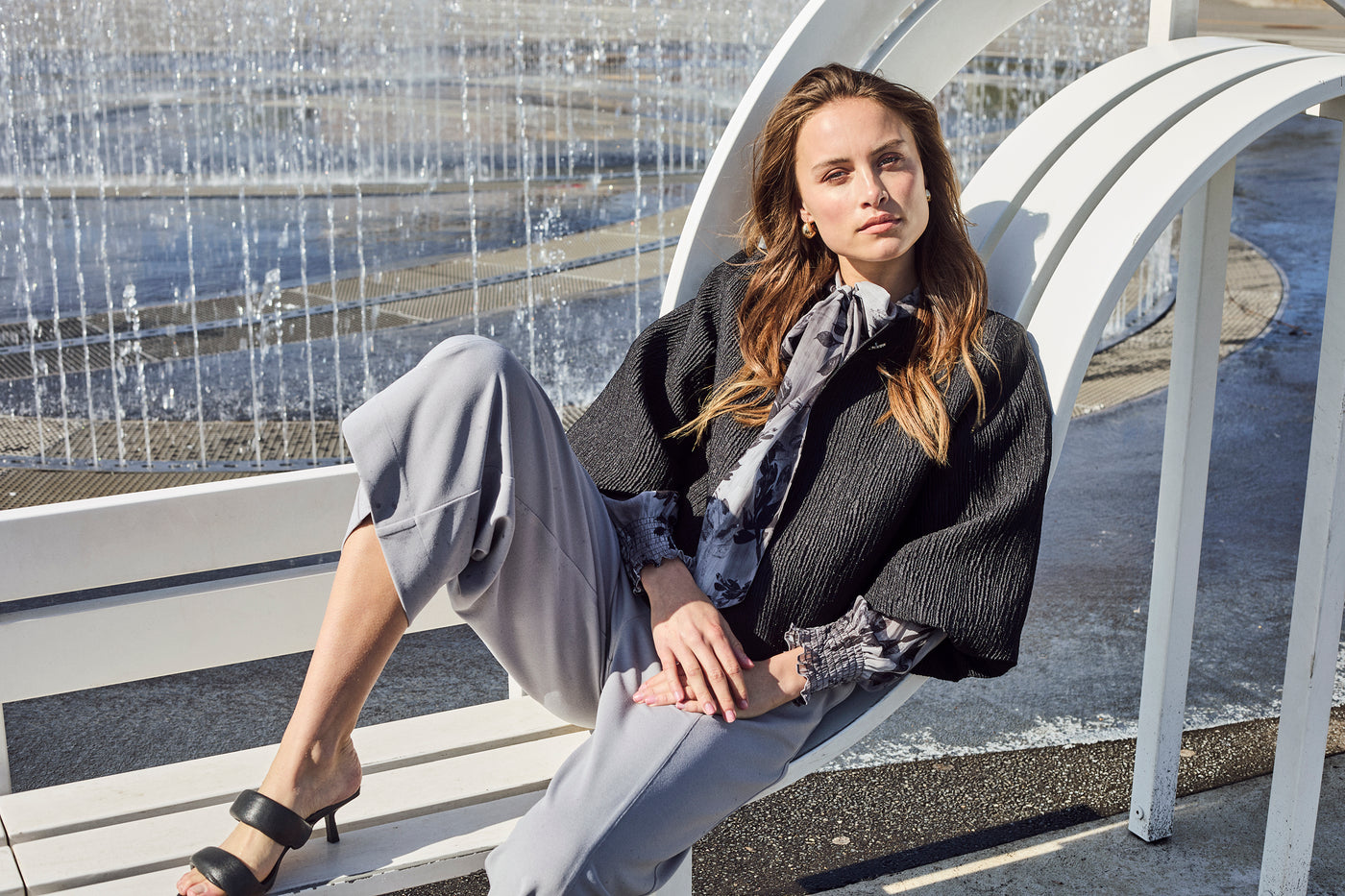 Molly Jo - Jenna hálfsíðar buxur