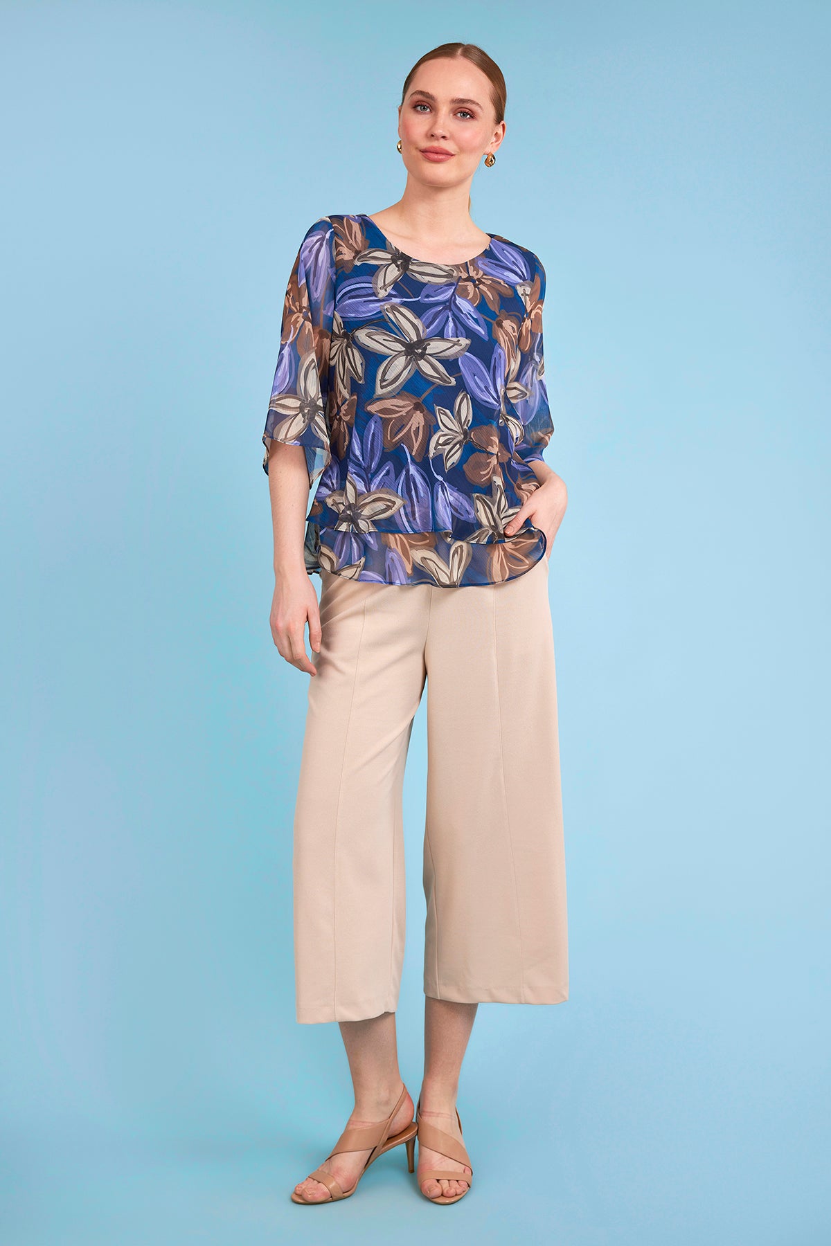 Molly Jo - Jenna hálfsíðar buxur