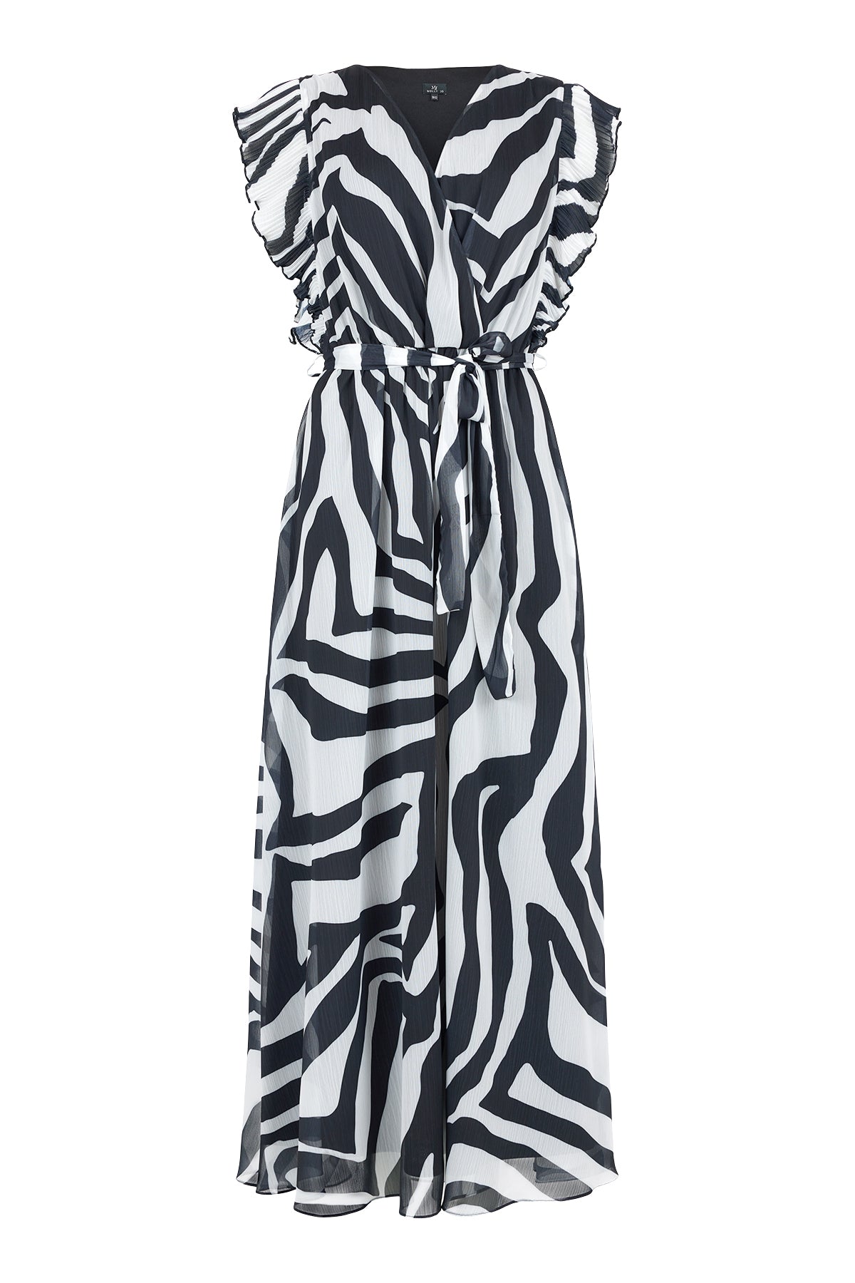 Molly Jo - Valentina ermalaus wrap sparikjóll