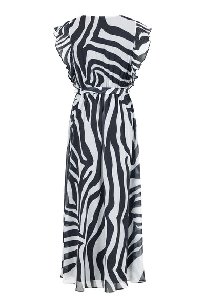 Molly Jo - Valentina ermalaus wrap sparikjóll