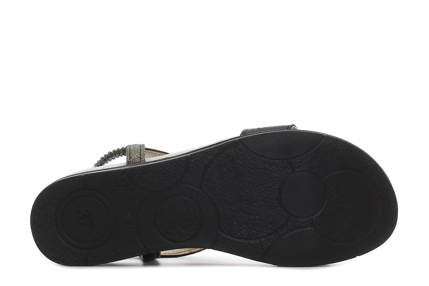 Tamaris - leður sandalar með bling