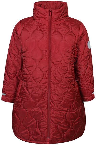 Zhenzi Tinley 872 hálfsíð létt úlpa