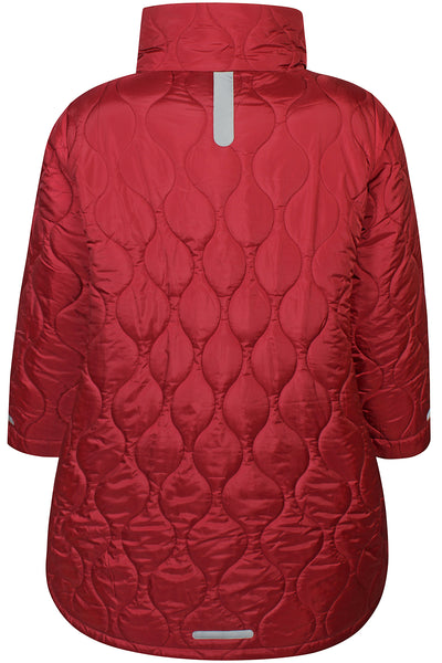 Zhenzi Tinley 872 hálfsíð létt úlpa