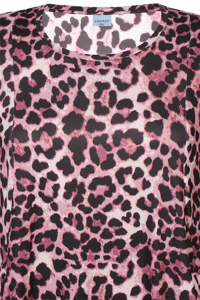 Zhenzi - Olio tunika með mynstri