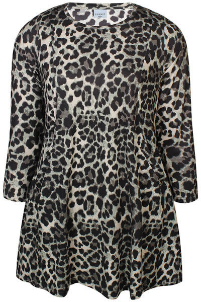 Zhenzi - Olio tunika með mynstri