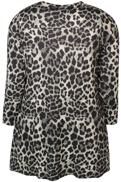 Zhenzi - Olio tunika með mynstri