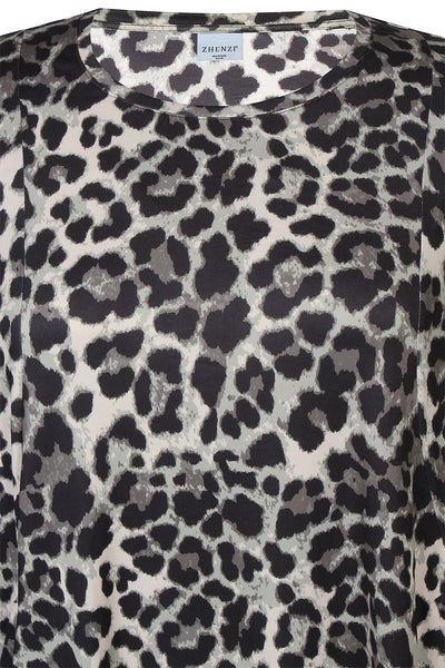 Zhenzi - Olio tunika með mynstri