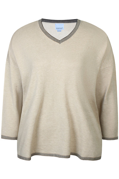 Zhenzi - Kogle 975 heil "oversized" peysa