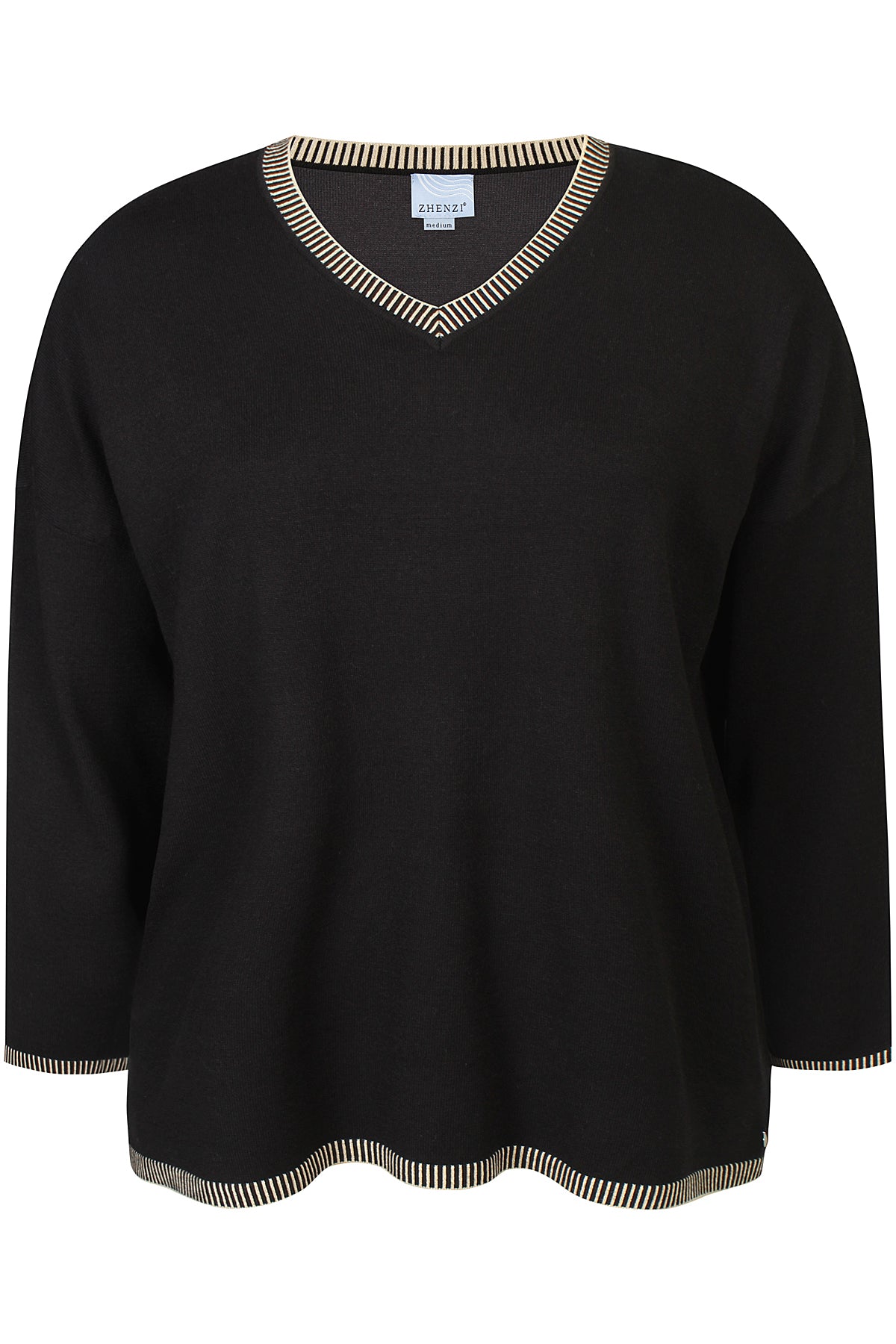 Zhenzi - Kogle 975 heil "oversized" peysa