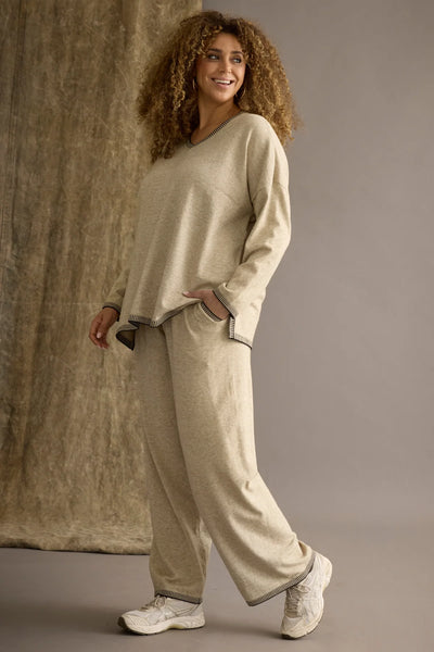 Zhenzi - Kogle 975 heil "oversized" peysa