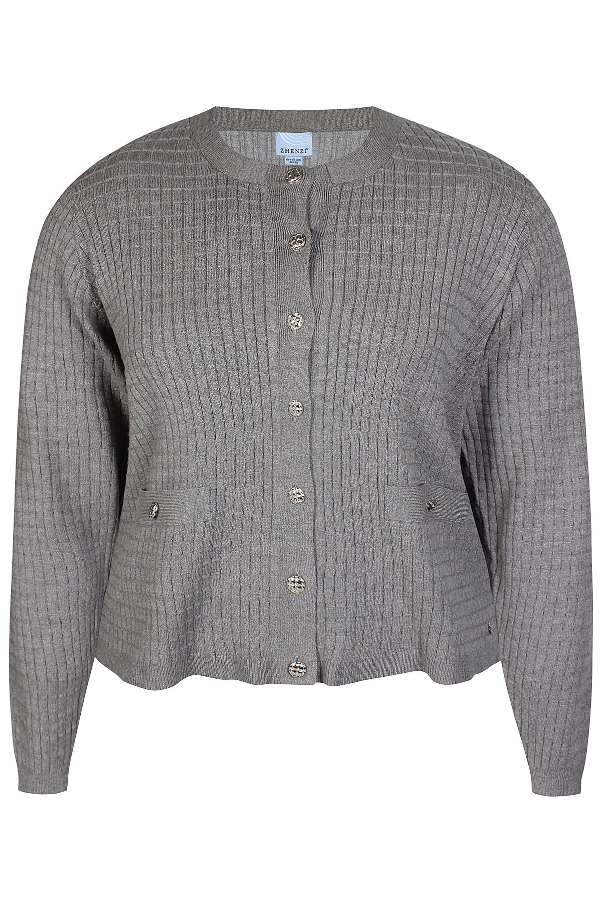 Zhenzi - Kogle 996 hneppt peysa