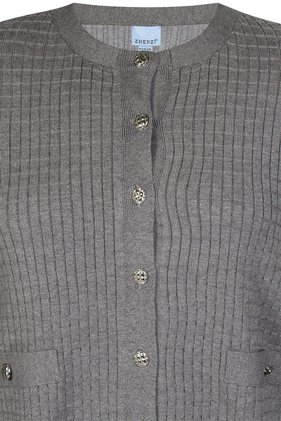 Zhenzi - Kogle 996 hneppt peysa