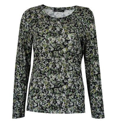 No Secret - Mitra mynstraður langermabolur