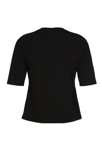 I'cona - Kolly - Stuttermabolur með skrautsteinum