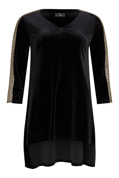 Tia - Adelyn velúr tunika