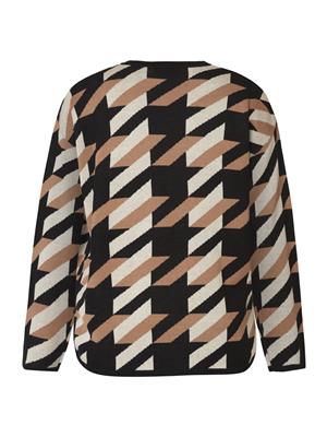 Signature - Isabela mynstruð prjónapeysa