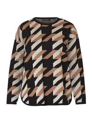 Signature - Isabela mynstruð prjónapeysa