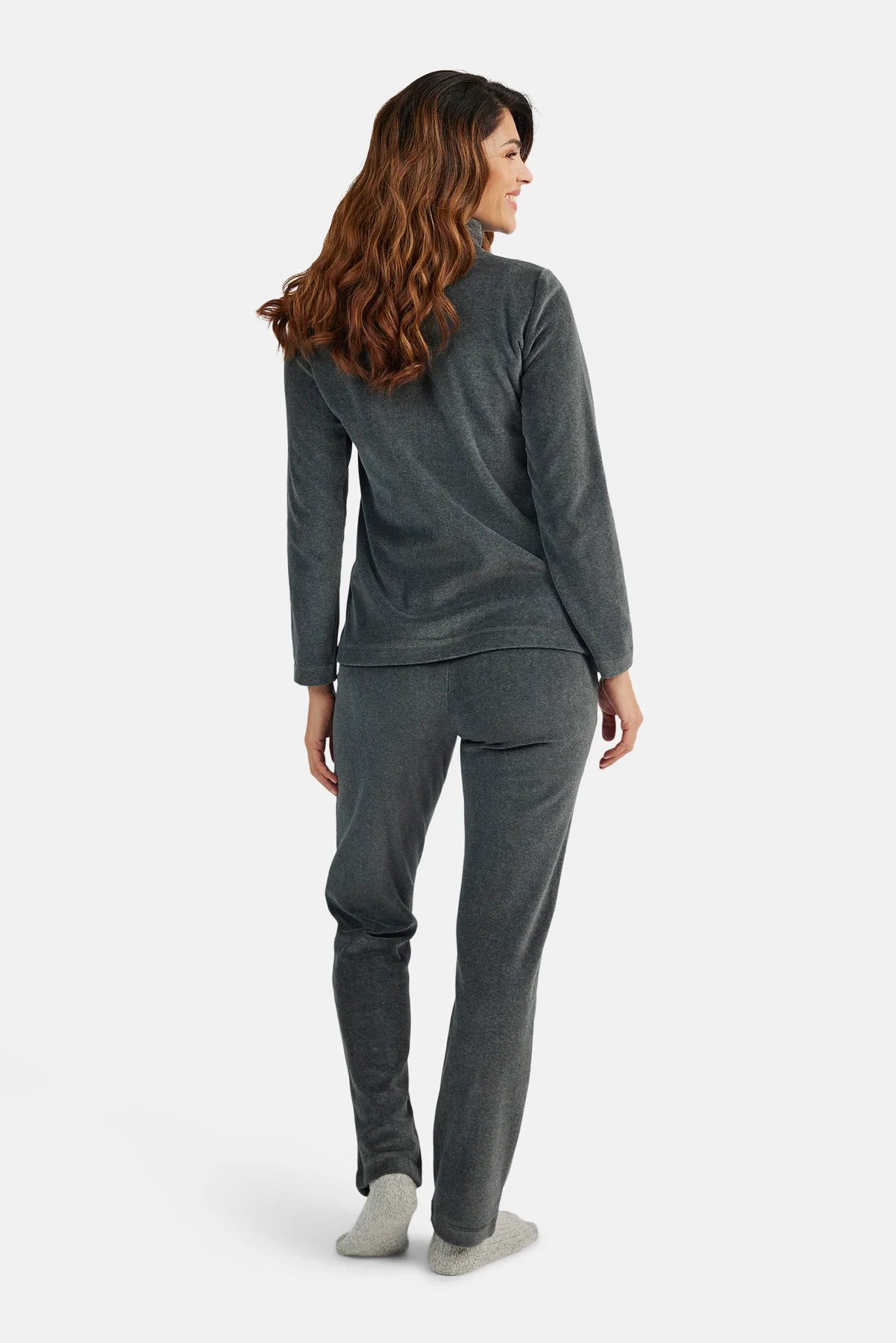 Brandtex - Orla - Kósý velúr heimagalli