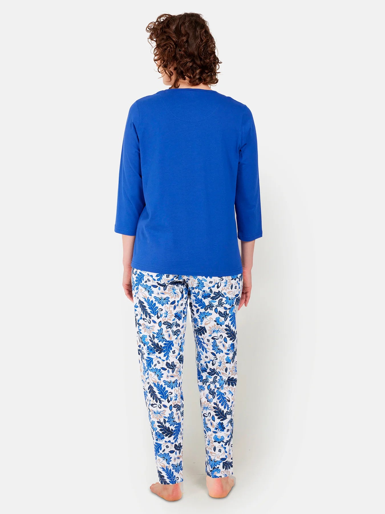 Brandtex - Averi náttföt með blómamynstri