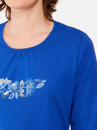 Brandtex - Averi náttföt með blómamynstri