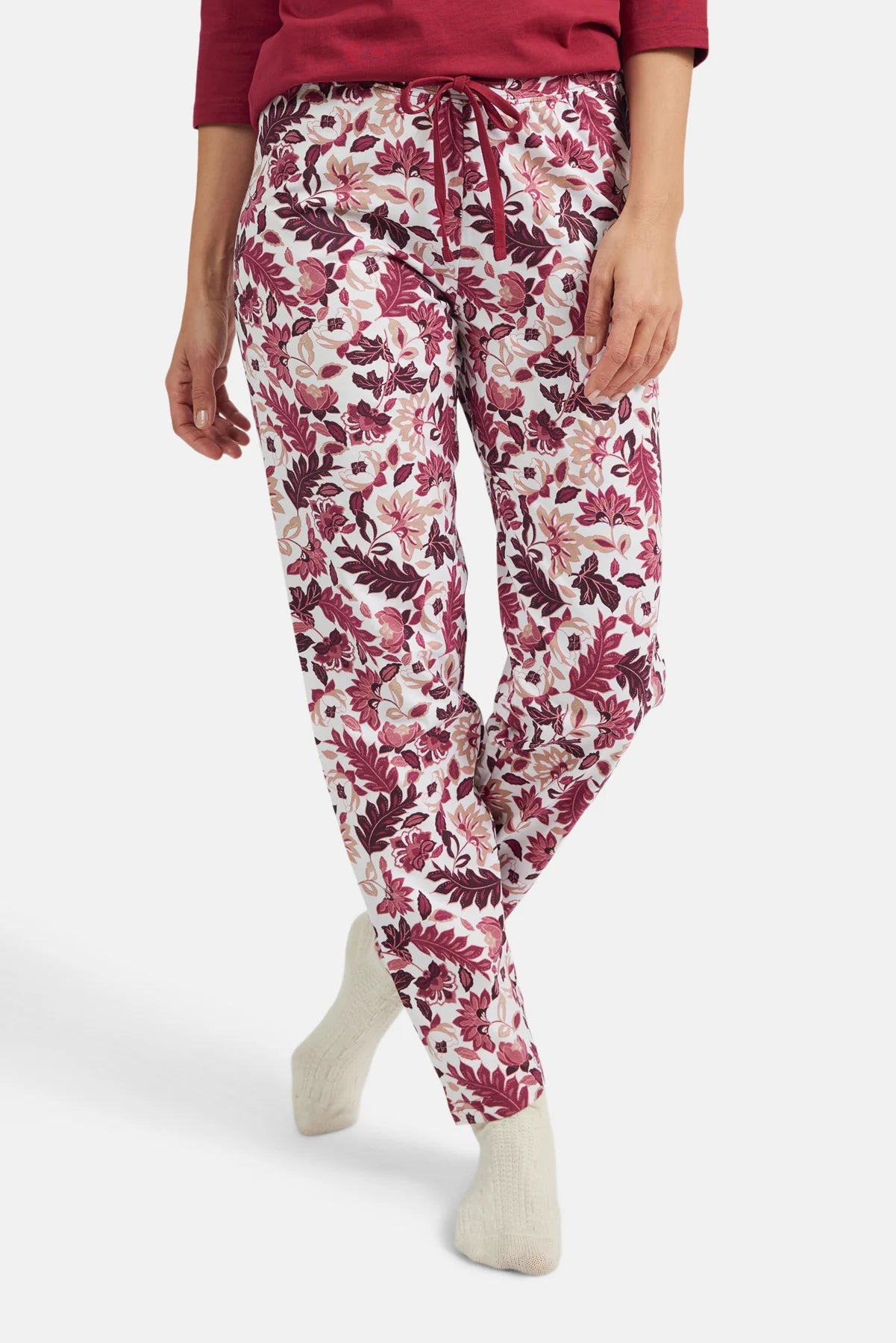 Brandtex - Averi náttföt með blómamynstri