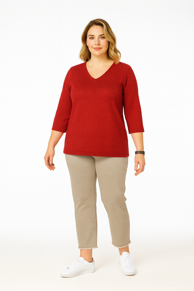 No Secret - Peysubolur rauður og bleikur - Góðu peysurnar