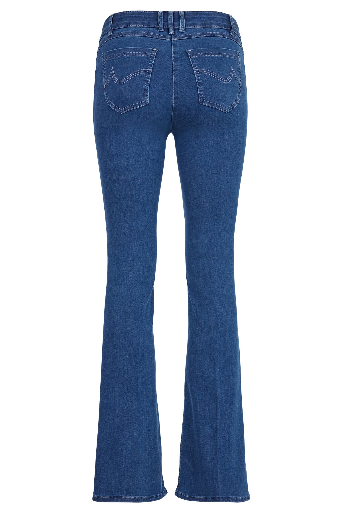 Robell - Joella útvíðar gallabuxur - 82 cm