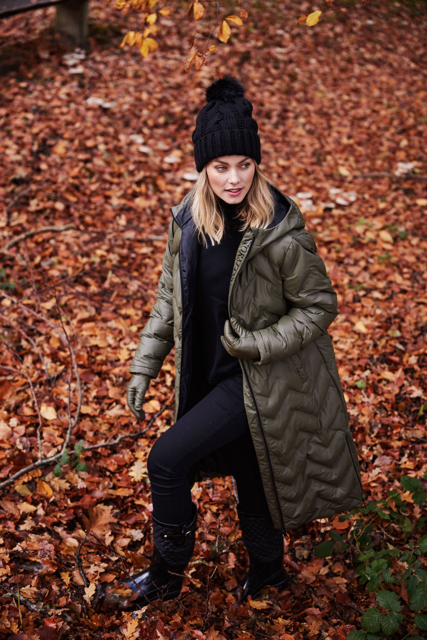 Normann - Carina regnjakki með hettu