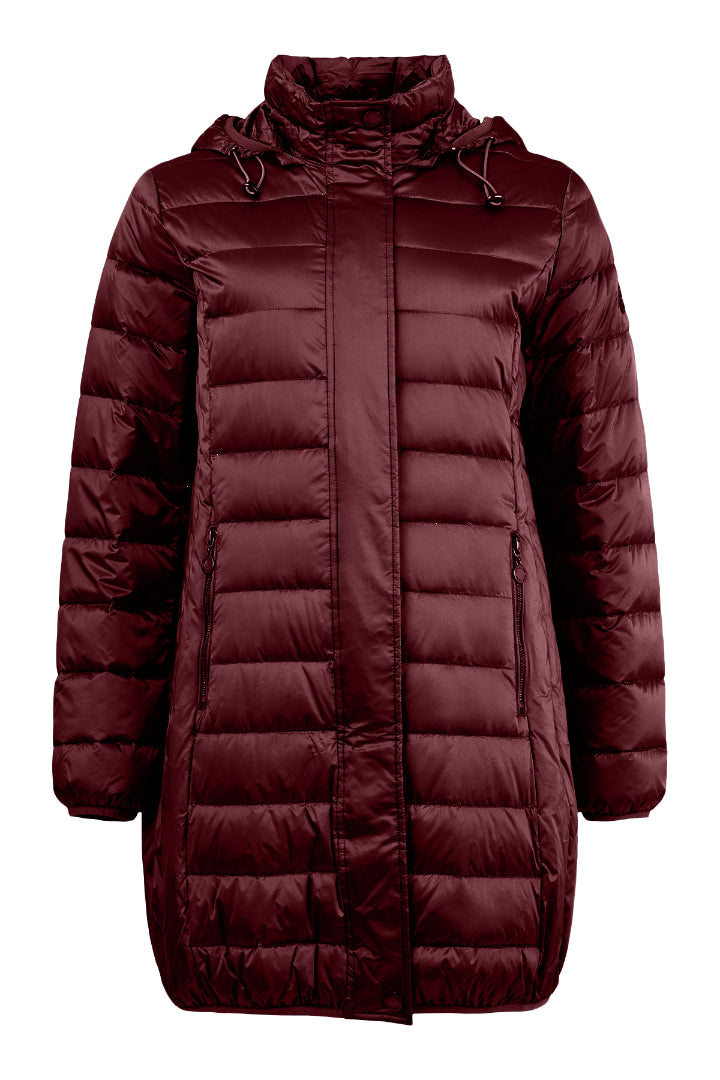 Normann - Opal dúnúlpa með hettu