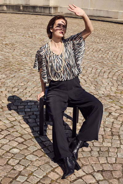 Molly Jo - Alexis Sparilegar víðar buxur